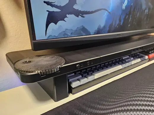 Multi-purpose Functional Monitor Shelf