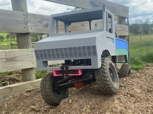 Unimog body for scx10