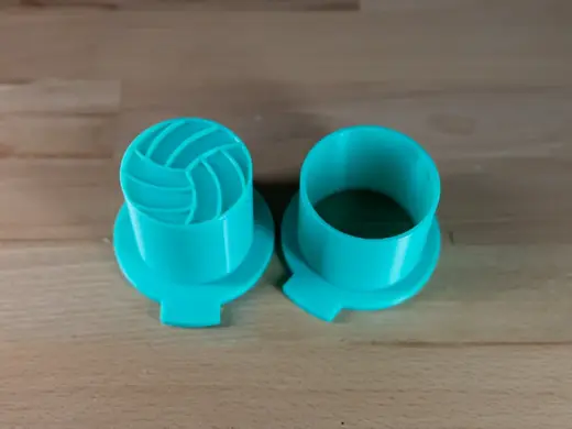 Cake Pop Disc Tool Volleyball