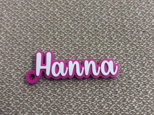 Hanna name keychain