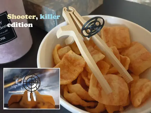 Finger Gamer Gaming Snack, shooter, killer edition
