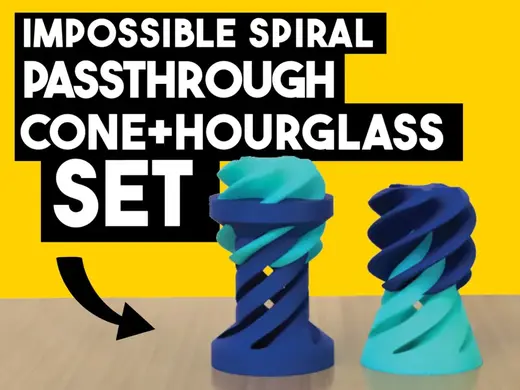 iMposible Spiral Passthrough CONE+HOURGLASS