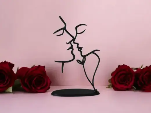 Love 2D Art with stand