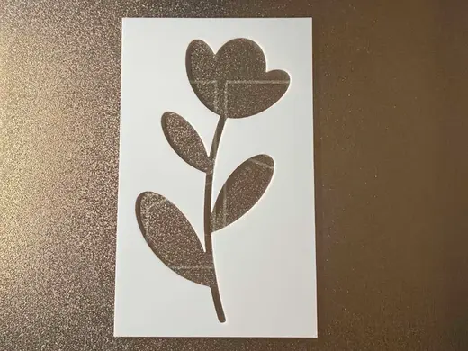 Flower Stencil