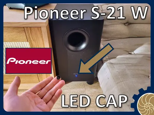 Pioneer S-21 W Subwoofer - LED CAP