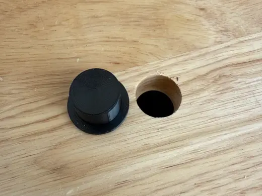 Dog Hole Caps for Harbor Freight Yukon Workbench