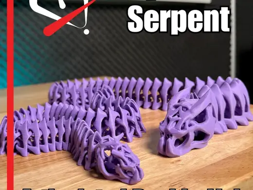 Aquatic Serpent – Articulated Double-Link