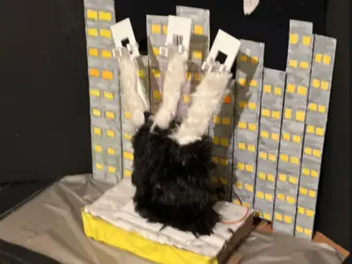 Chuck E Cheese Animatronic mini replica