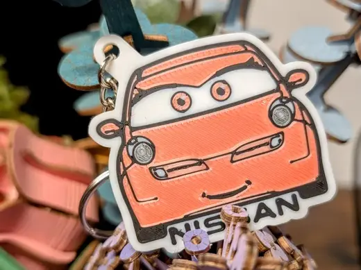 Nissan Micra keychain