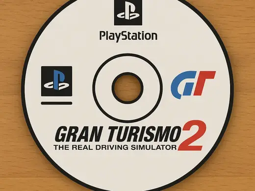Gran Turismo 2 CD Coaster