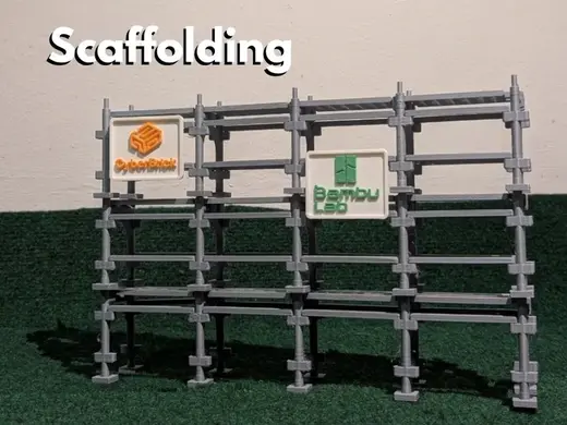 Modular Scaffolding 1:20 Scale -Ponteggio Modulare
