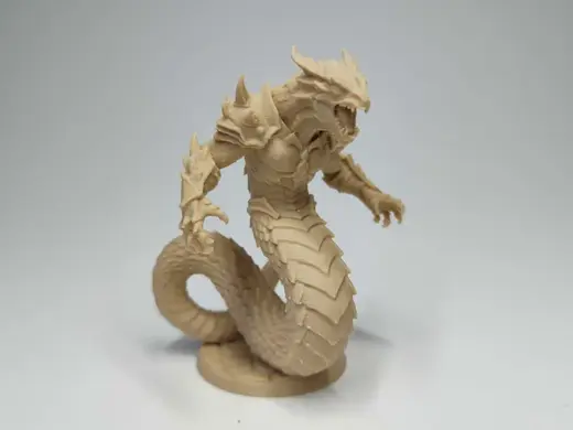 Serpent Warrior Miniature