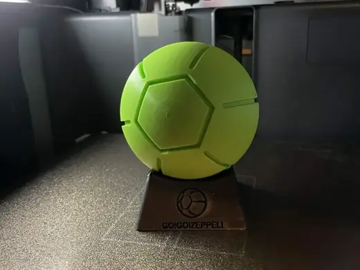 Gyro Zeppeli inspired steel ball (smooth)