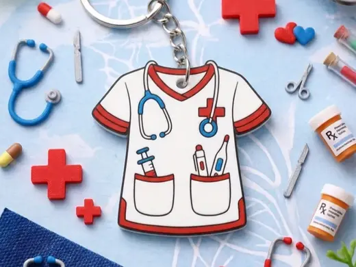Llavero médico - doctor keychain