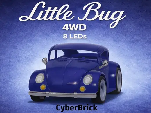 Cyberbrick Little Bug - Body only for 4WD chassis