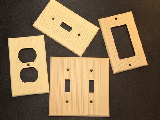 Mid-Century Modern Switch and Outlet Covers