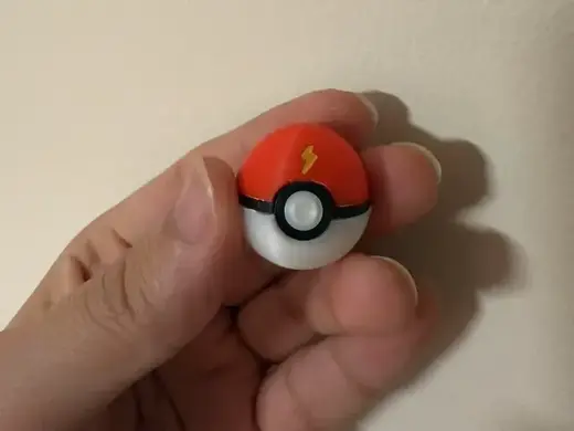 迷你精灵球,带有闪电标记,mini pokeball,Pikachu
