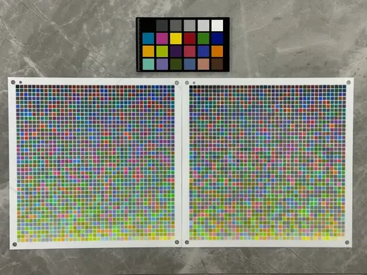 ChromaPrint3D 8色校色板 全彩 叠色打印