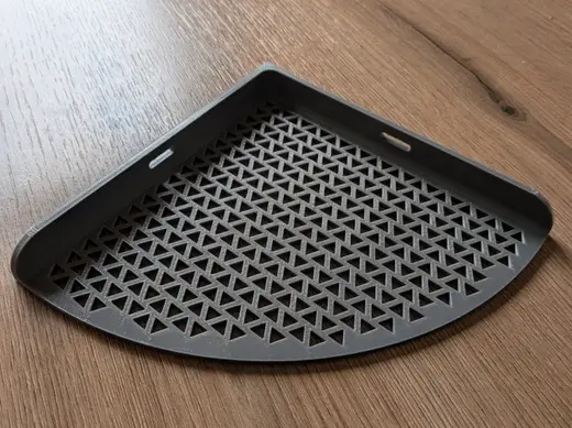 Shower Shelf with Triangle Design drainage