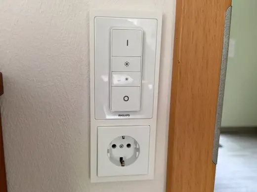 Busch Jaeger Future Linear Frame with Philips Hue