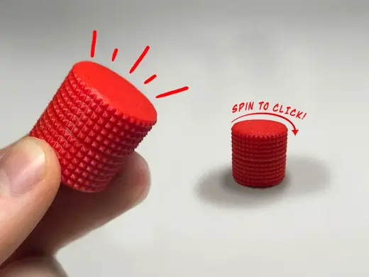 Spinning + Clicking Fidget Toy
