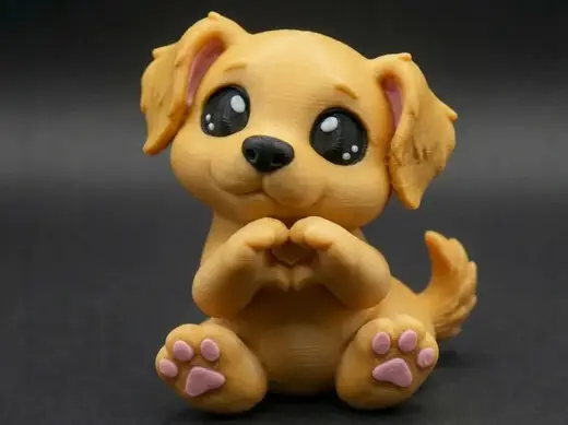 Golden Retriever "Heart-Paws"