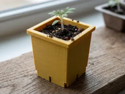 Square Parametric Planter (Semi-Hydro / Soil)