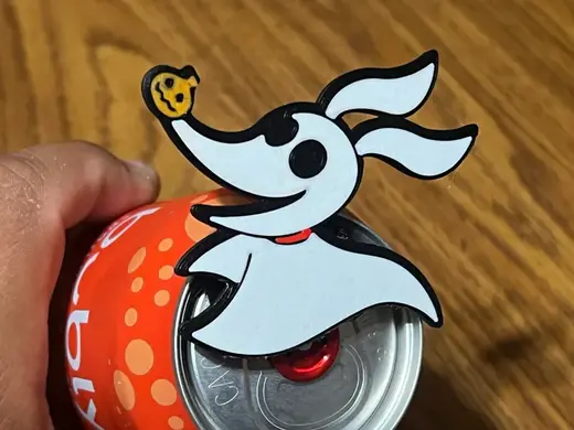 Zero Pop Can Tab Opener with Keyring