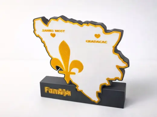 Bosna Lampe, Bosnien , Klisa