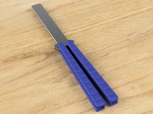 Print in Place Trainer-Butterfly Messer/ Balisong