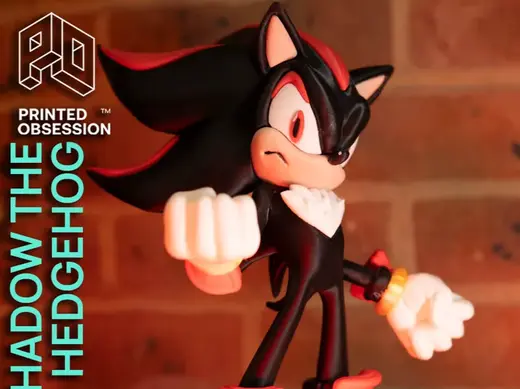 Shadow the hedgehog - Sonic - Full Color - NO AMS