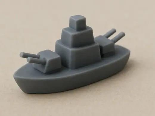 Naval Warship Miniature Set | Tabletop Warships