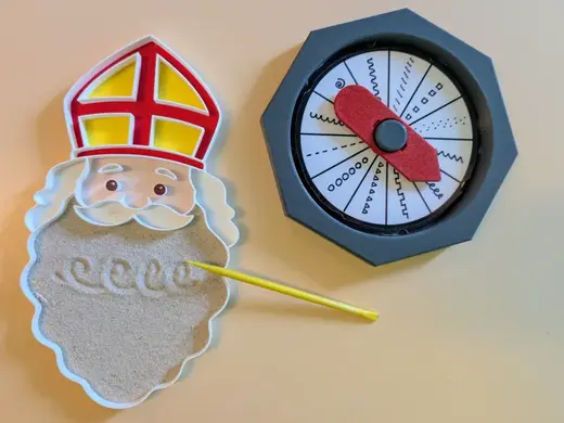 Vulvorm Sint voor schrijfmotoriek