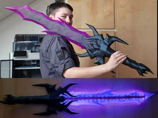 Dark Star Saber - LED Version (Transformers Prime)