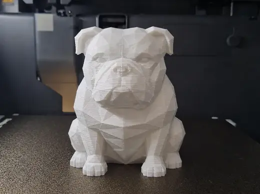 Low Polly Bulldog