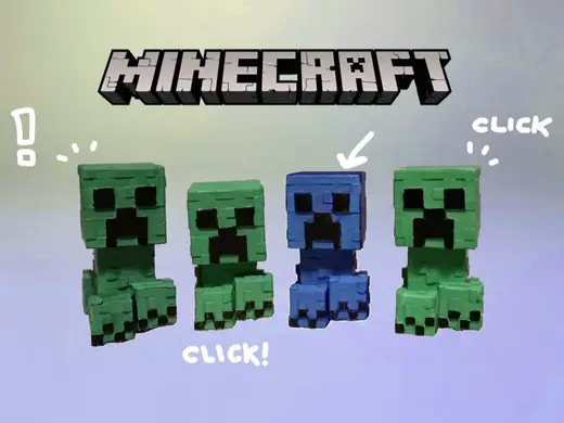 Creeper Clicker from Minecraft