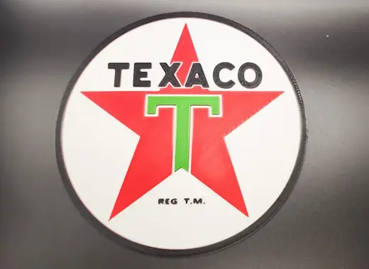 Vintage Texaco Sign - 4 Colors