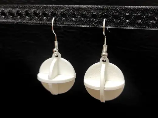 Orbit Sphere - Earrings