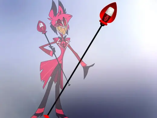 ALASTOR MICROPHONE HAZBIN HOTEL