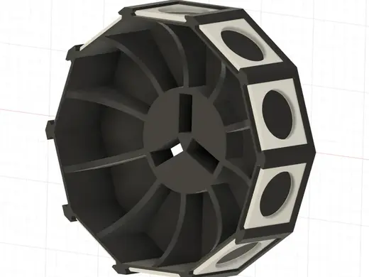 10 coin holder jig for fiber laser rotary