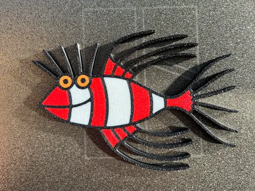 Hairy Fish Tactile Story Prop