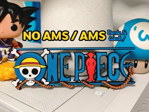 One Piece Logo (NO AMS/AMS)