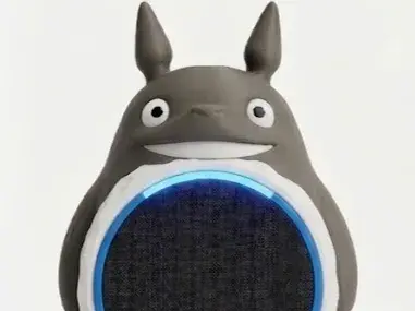 Supporto Amazon Alexa Echo Pop / kids Tema Totoro