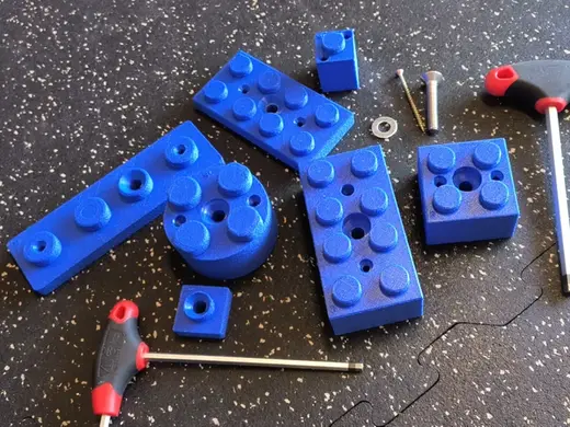 Rock Climbing Holds inspired by my kids Block