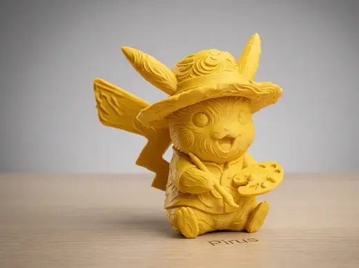 Pikachu Van Gogh – Pokémon Art Figure