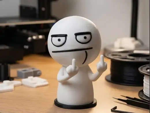 Chibi Troll Meme Figure - Multicolor
