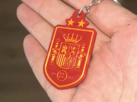 Escudo España 2 Estrellas Campeón del mundo 2026
