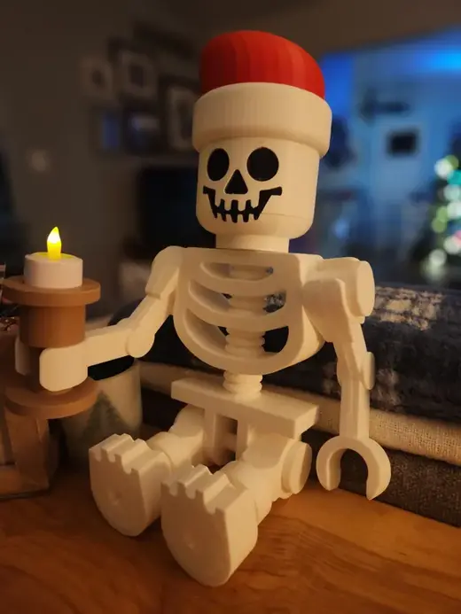 Lego Figure Candle Holder