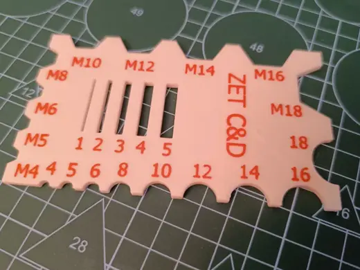 gauge of diameter ,screw head and sheet thickness