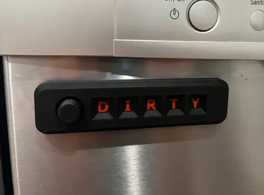 Dishwasher sign - Clean / Dirty